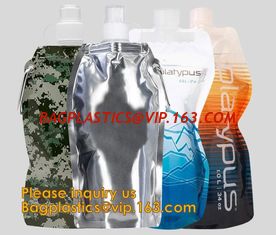 China spout Bag good for packaging liquids 16.9oz 5.3 x 8.9 inch,Liquor Pouch Drinking Flasks, Reusable Liquid Spout Bag, BPA supplier