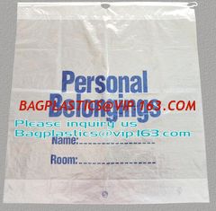 China Biodegradable Drawstring Patient Belongings Bag,Manufacturer of Patient Belonging Bag with Rigid Handle OEM Available supplier