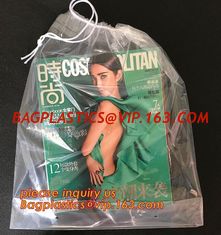 China Biodegradable Professional Colored Drawstring Pe Poly Bag emoji drawstring bag,hotel plastic laundry bags with drawstrin supplier
