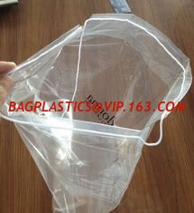 China Biodegradable Plastic Manufacturer Wholesale Commercial Hotel White Poly Drawstring Printed Laundry Bags bagease package supplier