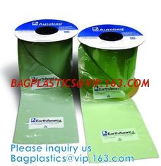 China custom design degradable clear self adhesive seal plastic auto bag,Bag sealing pre-opened poly bags on a roll,transparen supplier