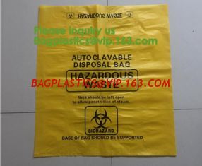 China Bio-Medical Hazardous waste,Bio-hazard Specimen Bag 6″ X 9″ Printed English Medical Mart,Biological Waste Management and supplier