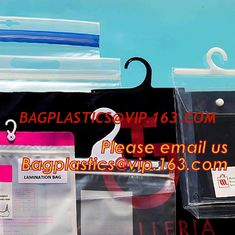 China HANGER HOOK BAGS,GARMENT BOTTON CLOSURE BAGS, EVA FROST DRAWSTRING BAGS, VINYL HANGER HOOK BAG GARMENT LAUNRY BAGS BAGEA supplier