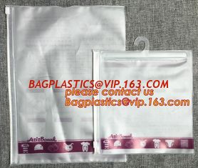 China hook k hanger bag for travel storage clothes,reliable manufacture cheap clear plastic pvc hanger bag for underwear supplier