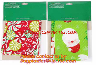 China Christmas Gift Bag Jumbo/Giant/Large Plastic Poly Bag for large present,Giant Christmas tree removal bag, BAGPLASTICS B supplier