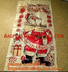 China Christmas Decorative Plastic Door Covers PE Santa Celebration Plastic Posters Door posterparty disposable giant snowman supplier