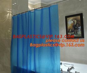 China Eco-friendly Full Printed PEVA bath Shower Curtains, butterflies PEVA shower curtain, Printed shower curtain liners,PEVA supplier