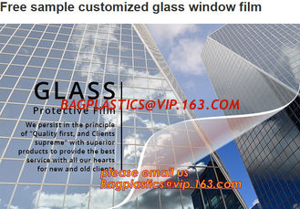 China clear tint window car glass film for Auto Security protective film roll,Ultra clear PET film, acrylic coated pet film, P supplier