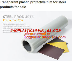 China Custom self adhesive plastic protective film for floor/Profilm/glass,pe film watch strap protection custom printing supplier