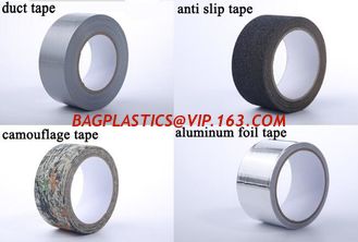 China DUCT TAPE,MASKING TAPE,ANTI SLIP TAPE,CAMOUFLAGE TAPE,ALUMINUM FOIL TAPE,OEM bopp/opp packing ,polyethylene adhesive tap supplier