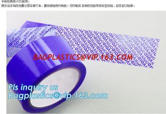 China envelope warning void sealing tape,high-performance tamper evident security void open tape,Tamper Evident VOID OPEN Tape supplier