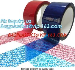 China Factory OEM Half transfer Total Transfer and Non-transfer OPEN VOID anti-sheft security tape adhesive security tape supplier