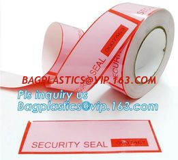 China Waterproof Anti-Theft Security Void Tamper Evident Box Seal Adhesive Tape,Tamper Evident Adhesive Void Security Tape supplier