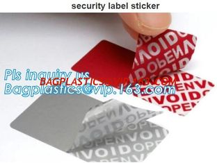 China Warranty VOID If Seal Broken Custom Void Seal Sticker Label,torn invalid security label tamper proof VOID OPEN custom st supplier