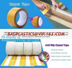 China Removed easily acrylic double sided cloth carpet tape,Strongest double sided carpet tape heavy duty rug gripper tapes fo supplier