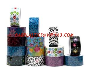 China Custom printed duct tape gaffer tape,OEM with any sizes and colors cloth adhesive duct tape,Reflective Silver Duct Tape supplier