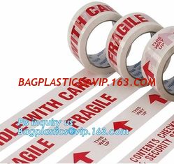 China Crystal bopp packing transparent adhesive tape with logo,Bopp packing tape / BOPP packaging tape / Carton sealing tape supplier