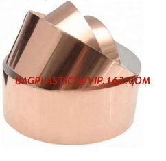 China Adhesive Backed Copper Foil Tape Electrically Conductive for glass/EMIElectrically Conductive Copper Foil Tape bagease supplier