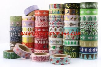 China mini masking paper washi tape roll,China factory custom 100 rolls Halloween Christmas festival design washi paper tape supplier