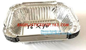 China Manufacturer low price food waterproof food aluminium foil cake containers,Disposable to go Aluminum Foil Sealing Food C supplier