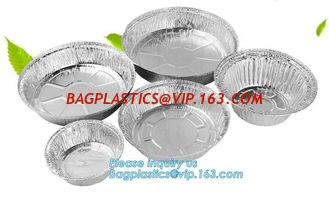 China 120 ml Round Food Aluminium Foil Container Disposable Food Containers,Aluminium Foil Food Containers Rectangle Aluminum supplier