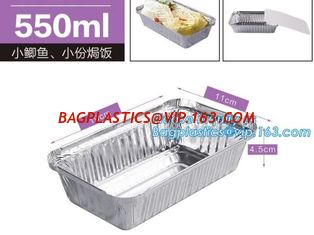 China Disposable Square Aluminum Foil Bakery Cupcake Container/Bowl /Cup For Food Microwave Heating,bagese bagplastics package supplier