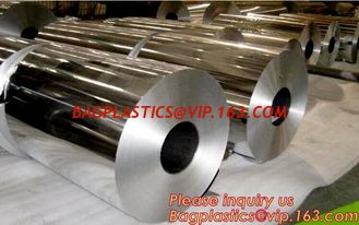 China 8011 /8006 0.01mm - 0.025mm aluminium household foil rolls for packaging,foil jumbo roll manufacturer,Large Rolls Of Alu supplier