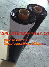 China Custom biodegradable agriculture plastic mulch film,tubular roll with black colour for agricultural mulch film BAGEASE supplier
