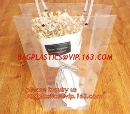 China PP plastic flower carry bags with hanging for potted plant bags,quality assurance great quality pp flower bag bagease pa supplier