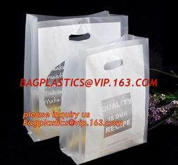 China 100% Biodegradable Hdpe/Ldpe Die Cut Patch Handle Personalized Color Printed Custom Plastic Shopping Bags bagease bagpla supplier