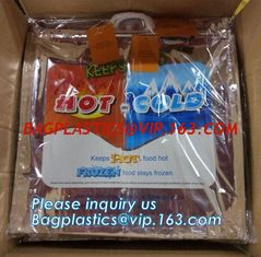 China Custom food grade insulated aluminum foil thermal pizza bag,Reusable aluminium foil thermal insulation material cooler b supplier