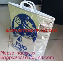 China Reusable Grocery Shopping Box Zipper Top Nonwoven Aluminum Cooler Bag Thermal Bag Cool Insulated Bag bagease bagplastics supplier