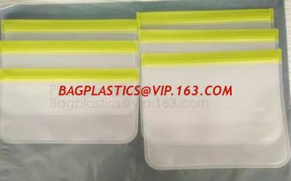 China Reusable food storage PEVA snack bag for custom,Clear PEVA Toy Organization Storage Bag for Christmas bagease bagplastic supplier