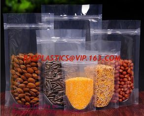 China Biodegradable Stand Up Foil Zipper Bag Side Gusset Bags Square Block Flat Bottom Packaging Pouch supplier