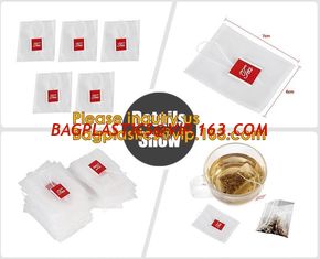 China Drawstring Organic Durable Empty Tea Bag, Drawstring Cloth Cotton herbal sachet, Food Grade Kraft Paper pack supplier