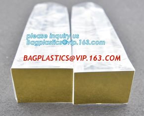 China Self Adhesive Opp Pp Bopp Pe Square Bottom Clear Packing Plastic Bags, Cello Polypropylene Pouch Bags supplier