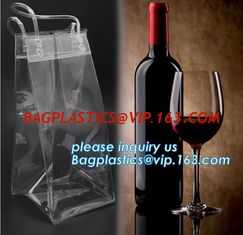 China Eco friendly PVC CUSTOM ECO TOTE BAG, WINE HANDLE BAG, HANDY BAG, WINE CARRIER BAG, WINE PACK, WINE PROTECTION, BOTTLE P supplier