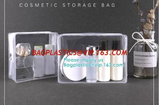 China travel PVC makeup set bag promotional bags, Cosmetics Box Plain Travel Makeup Bags Organizer Bag Pink Toiletry Bag With supplier