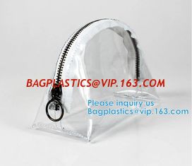 China Slider Zipper Pvc Pouch Clear Vinyl Pvc EVA Swimwear Packaging Bikini Swimwear Bag Zipper Storage Bag supplier