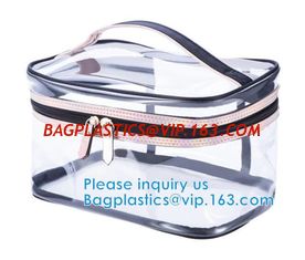 China PVC Mini Plastic Cosmetic Bags , Cosmetic Tote Bags Printed Promotional Makeup Bag, Cosmetic bags, swimwearr bag supplier