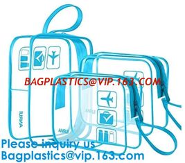 China Vinyl Travel Toiletry Cosmetics Wash Pouch Cosmetic Bag Casual Daily Life Travel Vacation Holiday Make Up Bathroom Gym S supplier