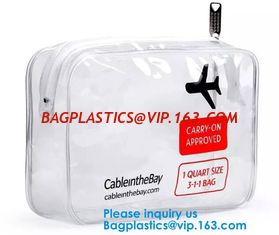 China PVC Transparent Cosmetic Bags Women's travel Waterproof Clear Wash Organizer Pouch Beauty Makeup Case Accessories supplier