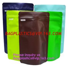 China Matt Metalized Flat Bottom Pouch Coffee Beans Bag,Metal Hole PVC Travel Document Zip Pouch Packing Bags, Bagease, Bagpla supplier
