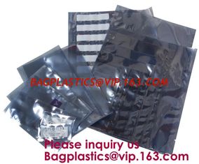 China Hard Disk Drive Packaging Pouches Aluminium ESD Bag, Metalized Shielding Pouches Faraday Bags, Shielding Stand Up Pouch supplier