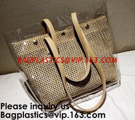 China EVA Logo Printed Mini Tote Bag Fashion Plastic Lady's Shopping Hand Bag Custom Printed EVA Tote Bag, Bagease, Bagplastic supplier