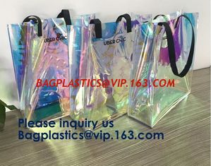 China Fashion Neoprene Shopping Beach Tote Bag, Custom Waterproof Outdoor Beach Bean Bag, Promotional Clear Beach Bag supplier