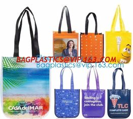 China Non Woven Bag Reusable Nonwoven T-Shirt Bag Metallic Laminated Non Woven Bag Of Good Quality, Eco Firendly Bagease supplier