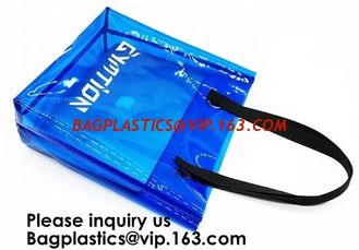 China Clear PVC Sling Bag With Zipper Bag And Shoulder Strap, Clear PVC Large Handbag With Small Pouch,Bagease, Bagplastics supplier