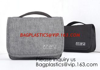 China Cotton Canvas Cosmetic Bag Makeup Personalized Plain Blank Canvas Makeup Bag,Toiletry Bag Travel Makeup Bags, bagease supplier
