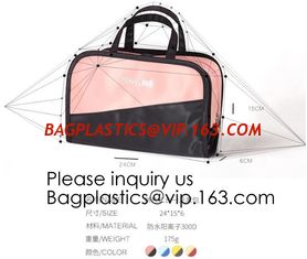 China Customized Women/Men Organizer Toiletry Storage Travel Makeup Bag Blank Canvas Cosmetic Bag, bagease, bagplastics supplier